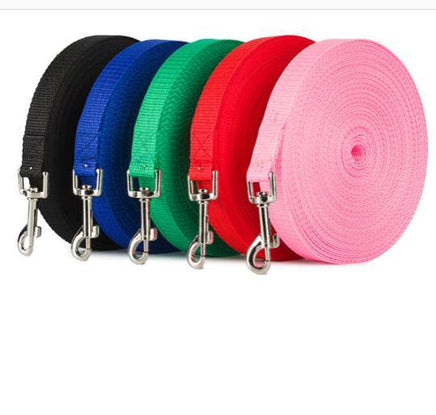 30 Foot Training Leads 5 PACK - 5 Colors - Canis Gear