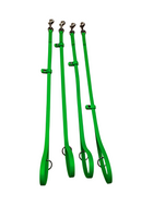 4-PACK BioThane PVC Coated Basic Style Grooming Loops with O-Ring