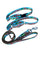 Colorful Forest Martingale Collar and Matching Leash SET Choose Style and Length