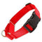 50 PACK BULK ALL Nylon Martingale Dog Collars w/ Plastic QUICK RELEASE  -  Solid Colors