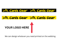 CUSTOM Printed Webbing Products - Deposit - PLEASE NOTE DISCOUNT CODES DO NOT APPLY TO CUSTOM SPECIAL ORDERS