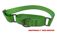 1" Wide Martingale Collar Medium+ 10 Pack