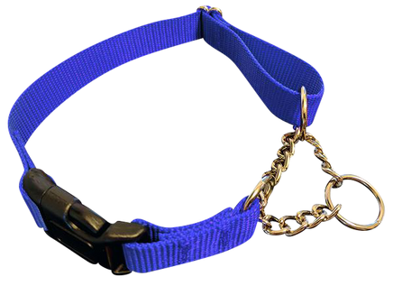 Half Chain with QUICK RELEASE Martingale Collars - Choose Color & Size - 10 PACKS - Canis Gear