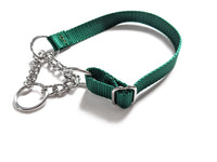 Half Chain Martingale Collars 10 Pack GREEN - Canis Gear