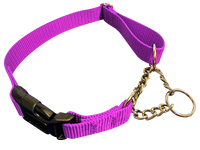 Half Chain with QUICK RELEASE Martingale Collars - Choose Color & Size - 10 PACKS - Canis Gear